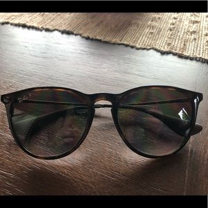 Ray ban ERIKA polarized brown glasses